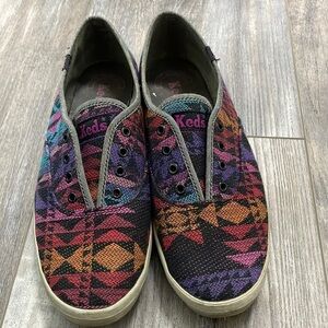 Keds Aztec print sneakers